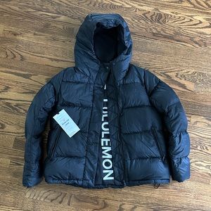 NWT Lululemon Wunder Puff Jacket, Black, Sz. 6